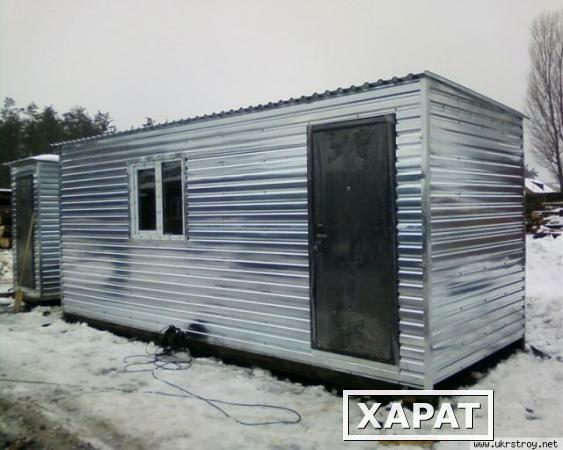 Фото Металлический каркас бытовка 2,4*4 метра