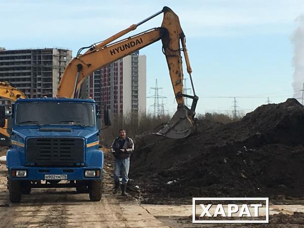 Фото Земля плодородная с доставкой самосвалом ЗИЛ 5 кубов