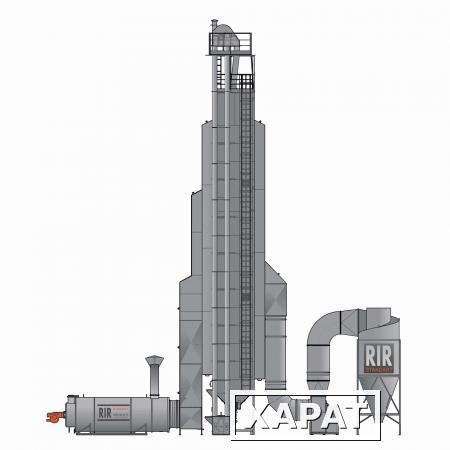 Фото Зерносушилки шахтные RIR-С производительность 5-30 т/ч