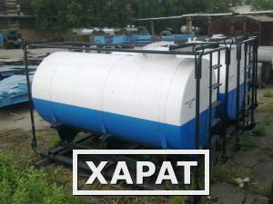 Фото Резервуар для хранения и перевозки воды на санях с электроподогревом V=3 000 литров