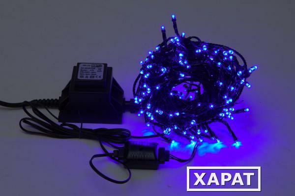 Фото Светодинамическая гирлянда "Твинкл-лайт" LED-TW-180-5М-24V (синий)