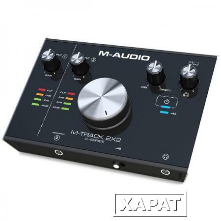 Фото Внешняя студийная звуковая карта M-Audio M-Track 2X2