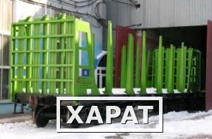 Фото Продажа: платформы для перевозки лесоматериалов и крупнотоннажных контейнеров модель: 13-9744-02
