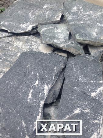 Фото Малахитовый сланец натуральный природный камень плитняк напрямую с карьера от производителя
