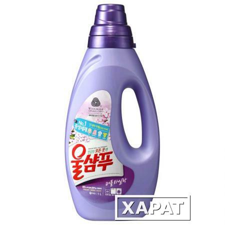 Фото Wool Shampoo Свежесть Жидкое средство для стирки 1л