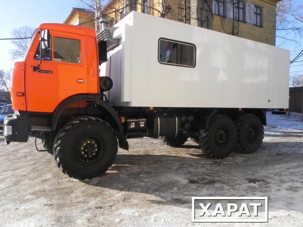 Фото Вахтовый автобус КАМАЗ 28 мест на базе КАМАЗ 5350 (43114)