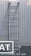 Фото Лестница приставная бытовая - колодезная алюминиевая ЛПБ