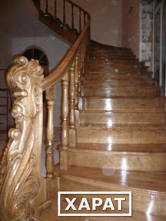 Фото Деревянные Лестницы на Заказ в Балашихе