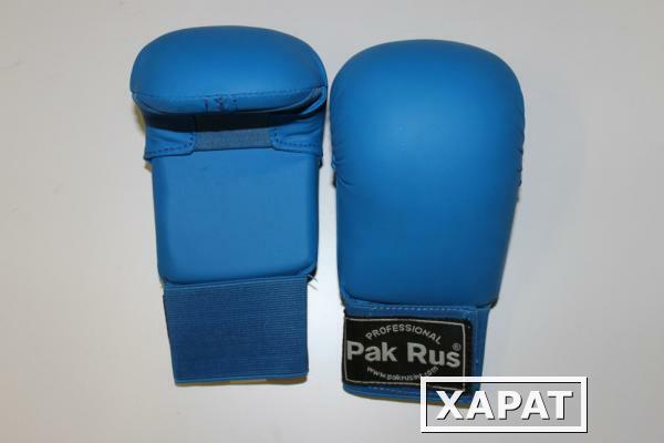 Фото Перчатки для карате Pak Rus синие PR-1260 (52688)