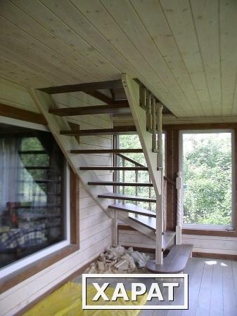 Фото Услуги по строительству лестниц из дерева. ИП Кениг А.В.