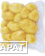 Фото Линия по производству очищенного картофеля (разрезанного на половинки или четвертинки), свежего картофеля фри, упакованного в вакуумные пакеты