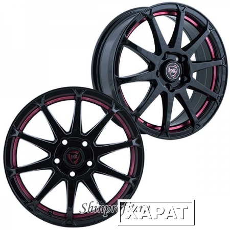 Фото NZ Wheels F-22 6.5x16/5x114.3 D66.1 ET47 BKRSI