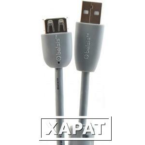 Фото Мультимедийный кабель USB2.0 А вилка-USB А розетка с ф/фильтром, 5м Belsis BW1405