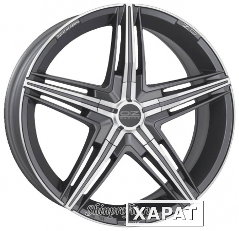 Фото OZ Racing David 8x18/5x114.3 ET45 Matt Graphite Diamond Cut Matt Graphite Diamond Cut