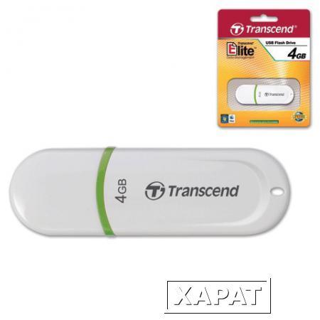 Фото Флэш-диск 4 GB, TRANSCEND Jet Flash 330, USB 2.0, белый