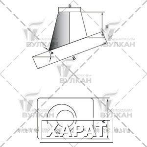 Фото Кровельный элемент 0° DKH d 150 полированный