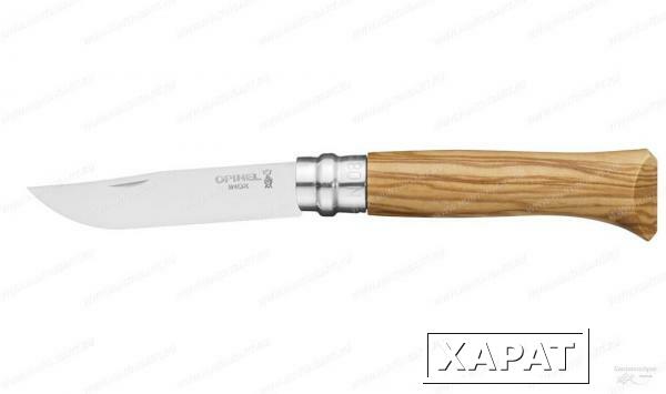 Фото Нож Opinel серии Tradition Luxury №08, клинок 8,5 см Материал Олива