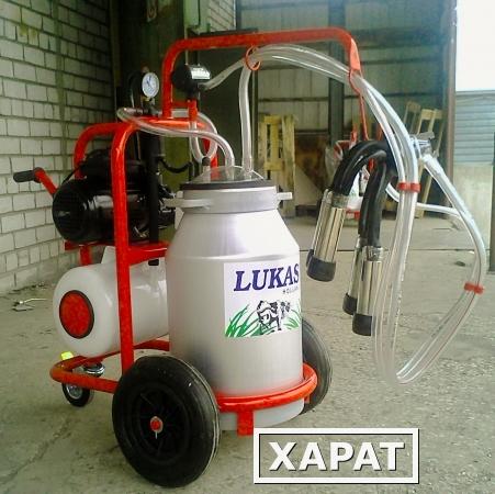 Фото Передвижной доильный агрегат с тремя колесами Lukas (Турция)