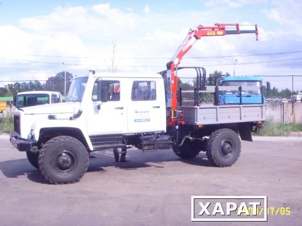 Фото Кран – манипулятор Amco Veba 807NT2S на шасси ГАЗ-33081