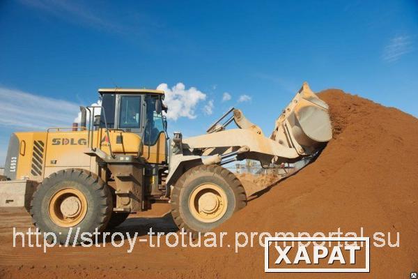 Фото Песок строительный с доставкой в Пушкино