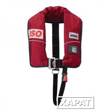 Фото Marinepool Детский спасательный жилет Marinepool ISO 150N Junior Premium красный для веса менее 40 кг