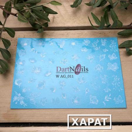 Фото Наклейки для маникюра Dart Nails Слайдер WAG 011