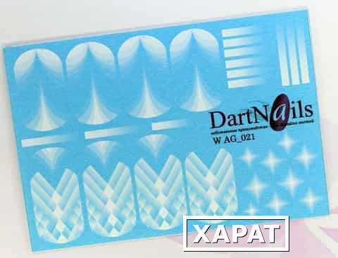 Фото Наклейки для маникюра Dart Nails Слайдер W AG_021