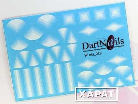 Фото Наклейки для маникюра Dart Nails Слайдер W AG_019