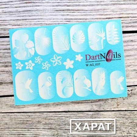 Фото Наклейки для маникюра Dart Nails Слайдер W AG_037