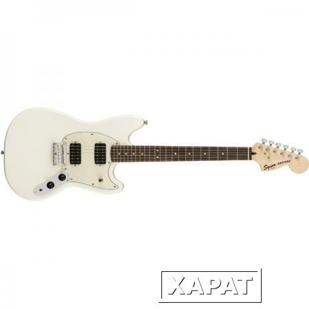 Фото Электрогитара Fender Squier FSR Bullet Mustang HH Olympic White