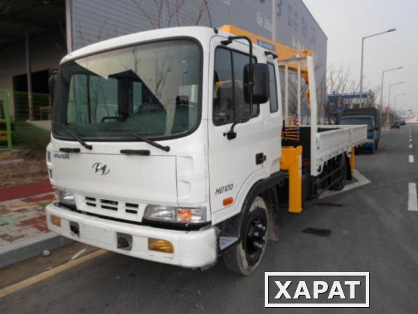 Фото Грузовик Hyundai HD120 с манипулятором