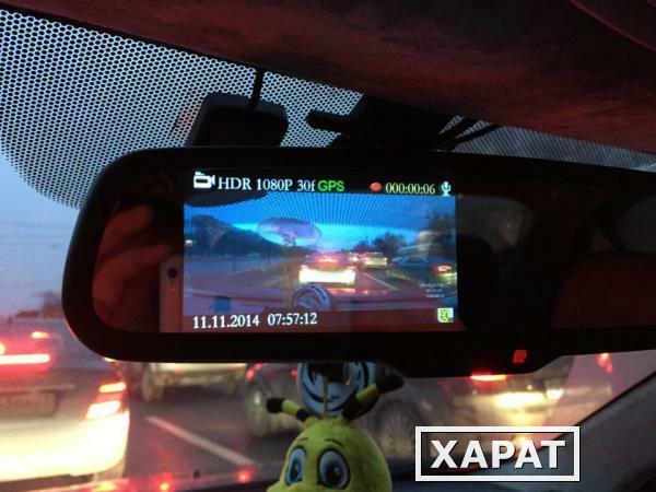 Фото Зеркало с регистратором и камерой заднего вида Car DVR Mirror HD 1080p