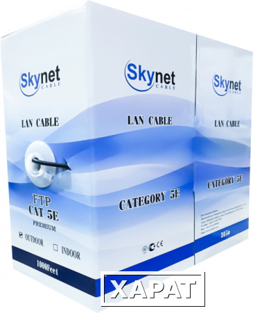 Фото Кабель витая пара Skynet UTP indoor 2x2x24AWG Light (305 м)