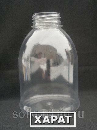 Фото Бутылка пластиковая ПЭТ- 0,500 мл (D-38 мм)