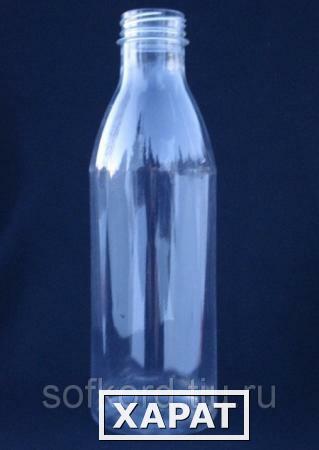 Фото Бутылка пластиковая ПЭТ- 0,770 мл (D-38 мм)