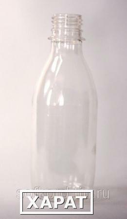 Фото Бутылка пластиковая ПЭТ- 0,250 мл круглая