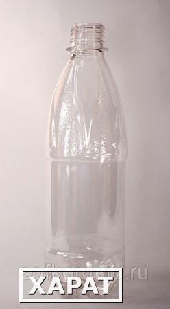 Фото Бутылка пластиковая ПЭТ- ГАЗ 0,500 мл