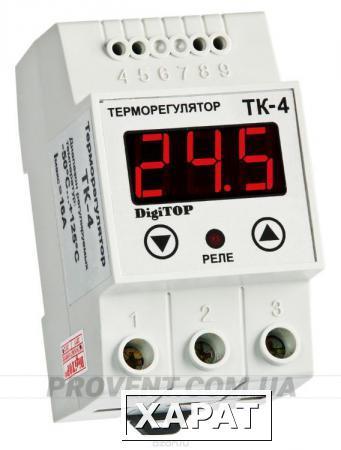 Фото Терморегулятор DigiTOP ТК-4 (одноканальный