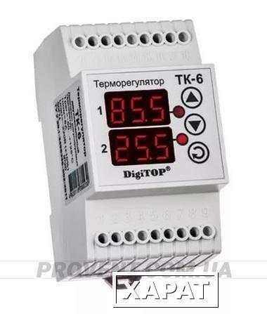 Фото Терморегулятор DigiTOP ТК-6 (двохканальный