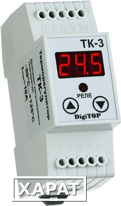 Фото Терморегулятор DigiTOP ТК-3