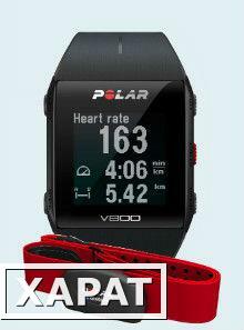 Фото Пульсометр Polar V800 HR black