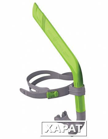 Фото Дыхательный тренажер Mad Wave Pro Snorkel Junior M0777 02 (Зеленый)