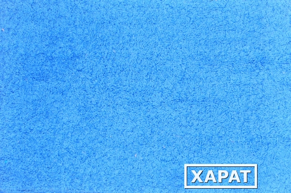 Фото Махровая ткань голубого цвета оптом в Москве