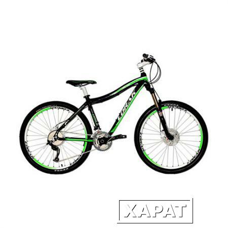 Фото Велосипед Lorak 5000 (Размер: 17"; Цвет: Черный/зеленый;)