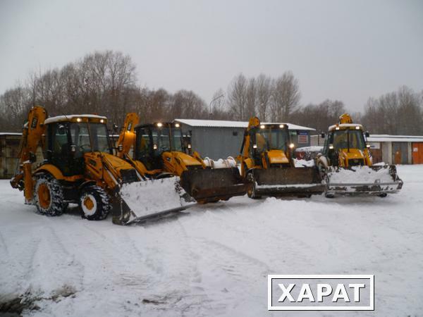 Фото Техника для уборки снега. Самосвалы