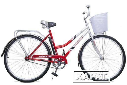 Фото Велосипед двухколесный с корзиной Байкал 2809