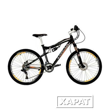 Фото Велосипед Lorak Prestige 4000 (Размер: 17"; Цвет: Черный/желтый/белый;)