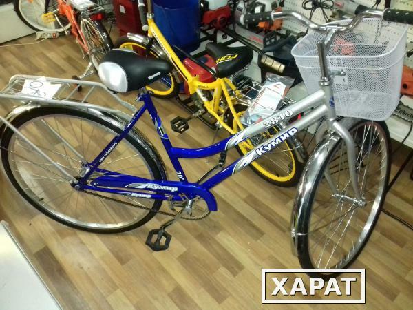 Фото Велосипед женский двухколесный Кумир 2810 синий