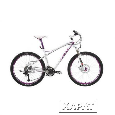 Фото Велосипед Lorak Glory 4000 (Размер: 17"; Цвет: Белый/фиолетовый;)
