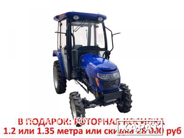 Фото Мини-трактор Русич Т-354 с кабиной ГУР 4 цилиндра